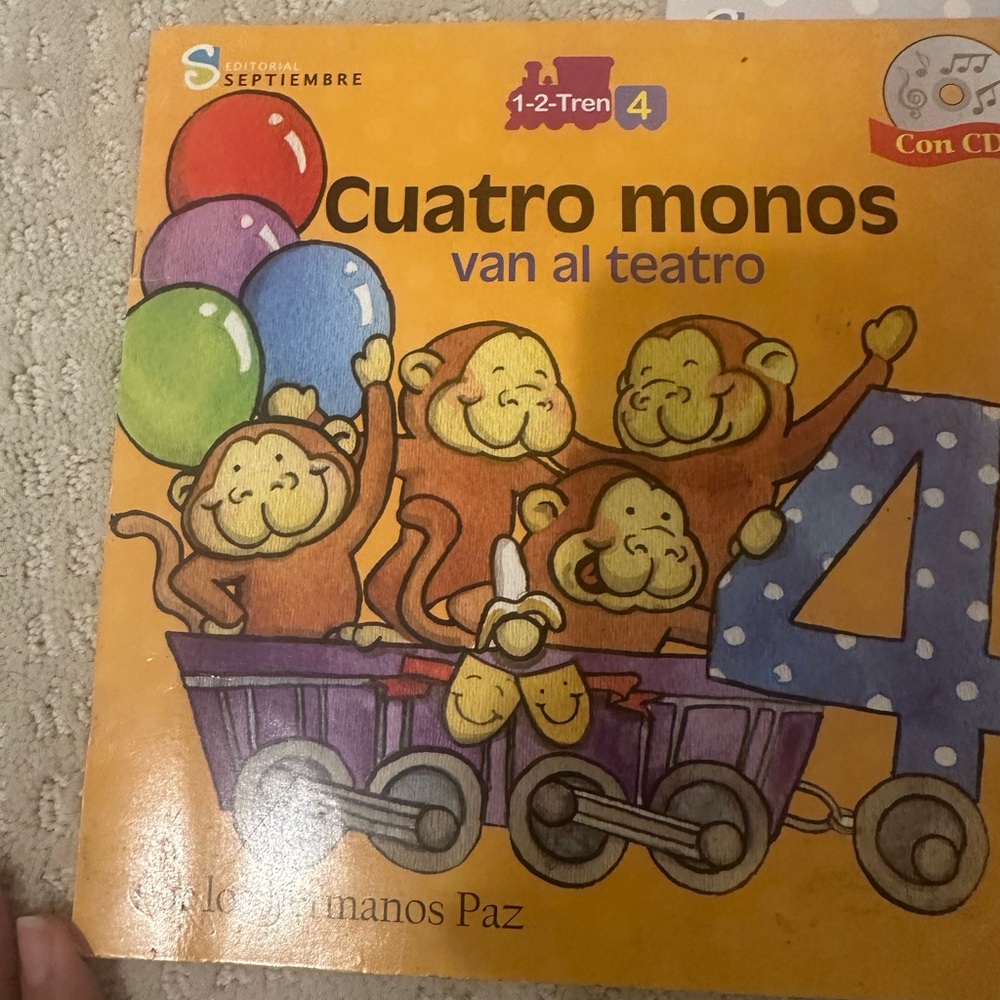 Spanish Books Learning Bundle for Kids W Audio Cd - Picture 6 of 12
